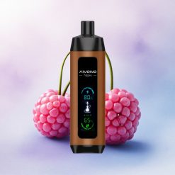 Aivono Aim Fatpro 22000 Puffs Kirsebær Bringebær med 5% Nikotin og 600mAh