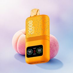 Aivono Aim Magic 20000 Puffs Fersken Is med 5% nikotin og 600mAh batteri