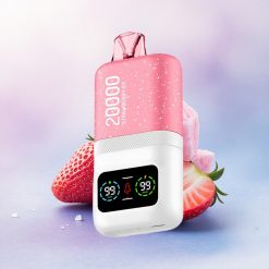 Aivono Aim Magic 20000 Puffs Jordbæris med 5% nikotin og 600mAh batteri
