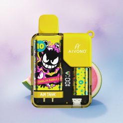 Aivono Aim Tank 9500 Puffs Vannmeløn Bobletygge med 650mAh og 18ml E-væske