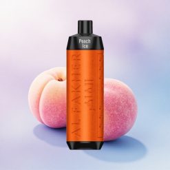 Al Fakher Crown Bar 8000 Crystal Fersken Is 600mAh 18ml Nikotin 5mg