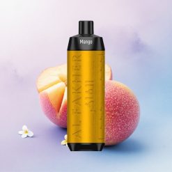 Al Fakher Crown Bar 8000 Crystal Mango Is med 600mAh og 5mg nikotin