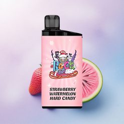 IGET Bar 3500 Puffs Jordbær Vannmelon Hard Candy 1400 mAh