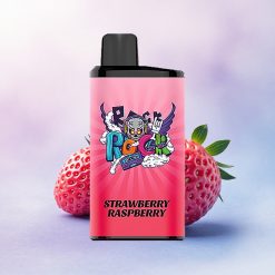 IGET Bar Pro 10000 Puffs Jordbær Bringebær 2000 mAh Mesh Coil