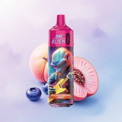 JNR Alien 10000 Fersken Blåbær Candy med 850mAh og 20ml E-væske