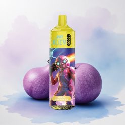 JNR Alien 10000 Svart Drage Is med 850mAh og 20ml