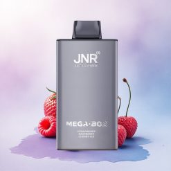 JNR Mega Box 25000 Jordbær Bringebær Kirsebær Is med 850mAh og 2% nikotin