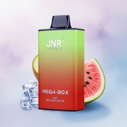 JNR Mega Box 25000 Kiwi Vannmelon Is med 850mAh og 30ml