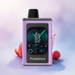 JNR PhoneVape 30000 Jordbæris med 850mAh og justerbar luftstrøm