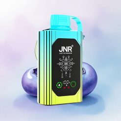 JNR Shisha Hookah Box 20500 Blåbærmynte med HD-skjerm og 1000mAh