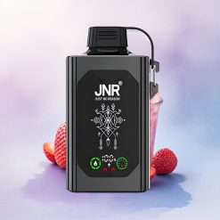 JNR Shisha Hookah Box 20500 Jordbæris med HD-skjerm og 1000mAh