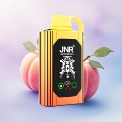 JNR Shisha Hookah Box 20500 Saftige Fersken med 25ml og Type-C Lading