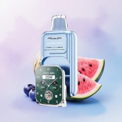 JNR VapeWatch 30000 Blåbær Vannmelon 1000mAh Dual Mesh Coil
