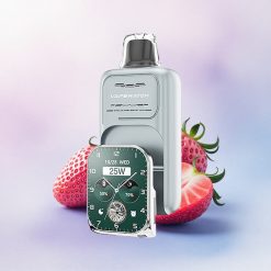 JNR VapeWatch 30000 Jordbæris med 1000mAh og 19mL