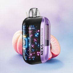 NEXA Ultra 50000 Puffs Georgia Fersken Is med 5% nikotin og 800mAh