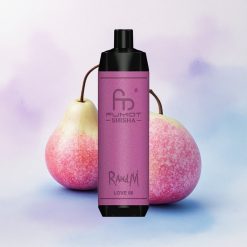 RandM Fumot Shisha 10000 Puffs Kjærlighet 66 med LED-indikator og 0,5% nikotin