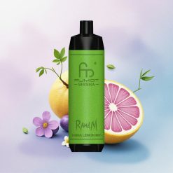 RandM Fumot Shisha 10000 Puffs Lime Mynte Shisha med 18ml e-væske og 0,5% nikotin