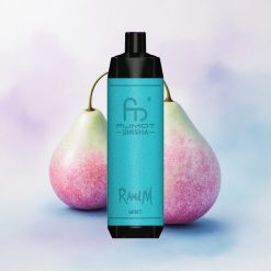 RandM Fumot Shisha 10000 Puffs Mint Elektronisk Sigar med LED-indikator og 850 mAh