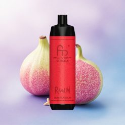 RandM Fumot Shisha 10000 Puffs Tyggis Smak LED 850 mAh 0,5% nikotin