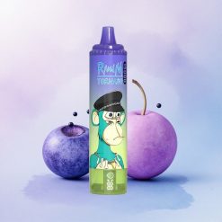 RandM Fumot Tornado 15000 Puffs Blåbærbobletygge med 25ml og 850mAh