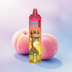 RandM Fumot Tornado 15000 Puffs Fersken Is med 25ml og 850mAh