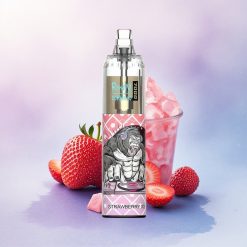 RandM Fumot Tornado 7000 Puffs Jordbæris med 5% nikotin og 850 mAh