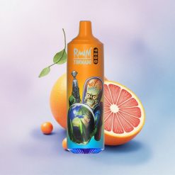 RandM Fumot Tornado 9000 Puffs Appelsinsoda med 850 mAh og Mesh Coil