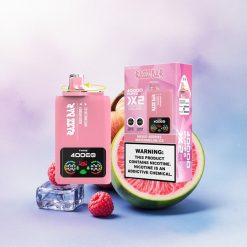 Razz Bar 40000 Puffs Blandede Bær - Vannmelon Is med 650 mAh og 2% nikotin