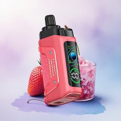 Razz Bar 45000 Puffs Jordbær Kirsebær Is med 20 mg/ml Nikotin og 650 mAh