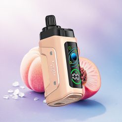 Razz Bar 45000 Puffs Saftig Fersken Is med 20 mg/ml nikotin og 650 mAh