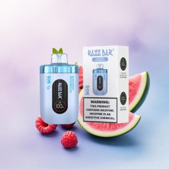 Razz Bar 50K Puffs Bringebær Vannmelon 650 mAh 2% Nikotin