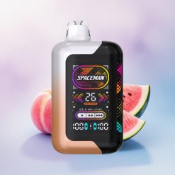 SMOK SPACEMAN SP40000 Puffs Saftig Fersken Vannmelon 50mg nikotin 1000mAh