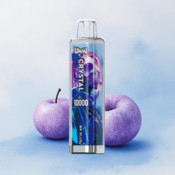 Uwin Crystal 10000 Puffs Herr Blå Lys 18ml 650mAh 0.8 Ohm