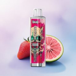 Uwin Crystal 10000 Puffs Jordbær Vannmelon RGB Lys 650mAh