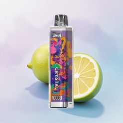 Uwin Crystal 10000 Puffs Sitron Lime Lys med nikotin 5% og 650mAh