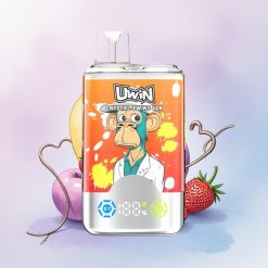 Uwin Crystal Twins 40000 Puffs Jordbær Banan Kjærlighet 66 med 32ml og 850mAh