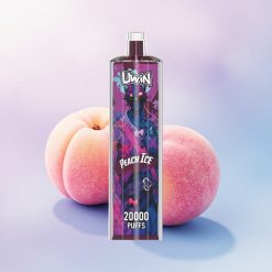 Uwin Shisha Hookah Crystal 20000 Puffs Persisk Is med 0% nikotin og 650 mAh