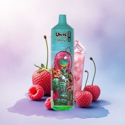 Uwin Tornado 35K Music Puffs Jordbær Bringebær Kirsebær Is med 5% nikotin og 600mAh batteri