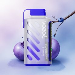 VOZOL Gear Power 20000 Puffs Blåbærstorm Dual Mesh Full Skjerm 20mL Nikotin