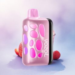 VOZOL RAVE 40000 Puffs Jordbæris med 20mg/ml nikotin og 1000mAh