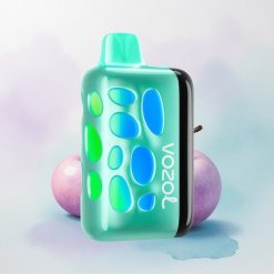 VOZOL RAVE 40000 Puffs Kul Mynte med 1000mAh Batteri og Beat-Synket Festmodus