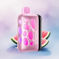 VOZOL RAVE 40000 Puffs Vannmelonis med 1000mAh og Beat-Synced Party Mode