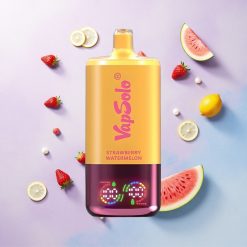 Vapsolo Triple 30000 Puffs Jordbær Vannmelon & Sitronsfersken 40ml Nikotin