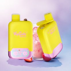 Vapsolo Twins 20000 Puffs Jordbær Banan & Brusende Kirsebær med 40 ml E-væske og 20mg/ml nikotin