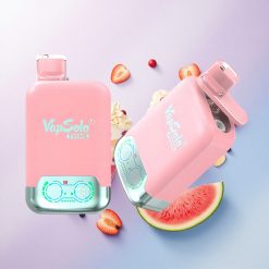 Vapsolo Twins 20000 Puffs Jordbær Is & Mango Fersken Vannmelon med 40 ml e-væske og 20 mg/ml nikotin
